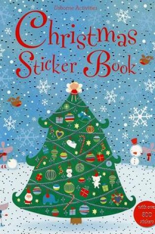 Cover of Christmas Sticker Book