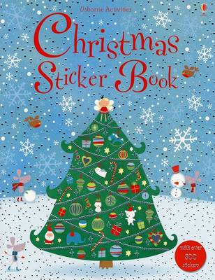 Book cover for Christmas Sticker Book