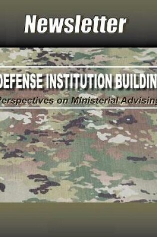 Cover of Defense Institution Building Perspectives on Ministerial Advising