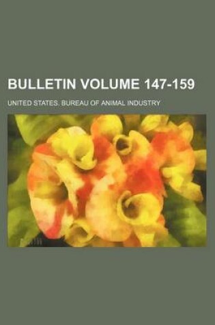 Cover of Bulletin Volume 147-159