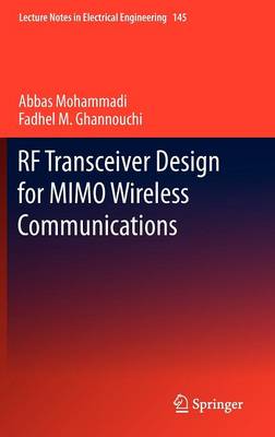 Cover of RF Transceiver Design for MIMO Wireless Communications