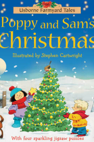 Cover of Farmyard Tales Chunky Jigsaw - Poppy and Sam's Christmas