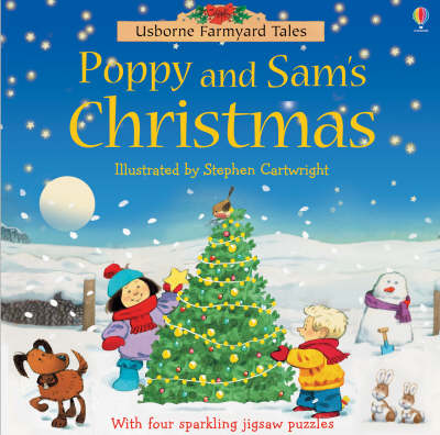 Book cover for Farmyard Tales Chunky Jigsaw - Poppy and Sam's Christmas