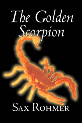 Book cover for The Golden Scorpion by Sax Rohmer, Fiction, Action & Adventure