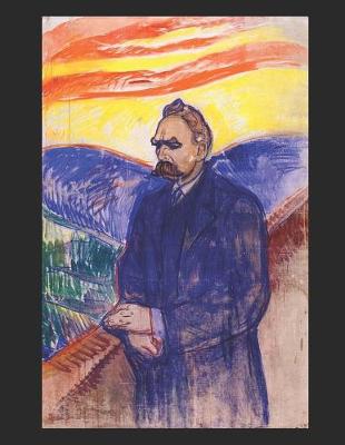 Book cover for Agenda planificateur Friedrich Nietzsche by Edvard Munch