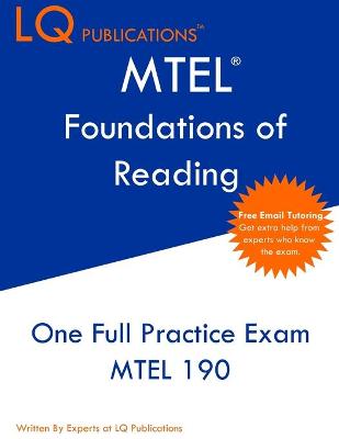 Book cover for MTEL Foundations of Reading