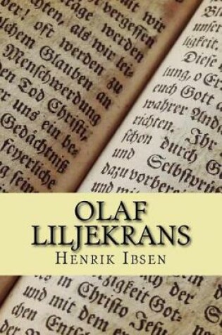 Cover of Olaf Liljekrans
