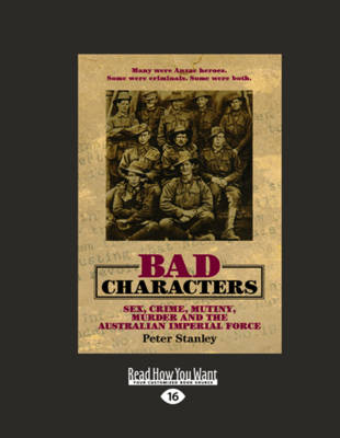 Book cover for Bad Characters