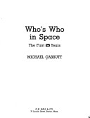 Book cover for Who's Who in Space