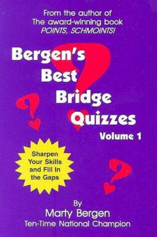 Cover of Bergen's Best Bridge Quizzes