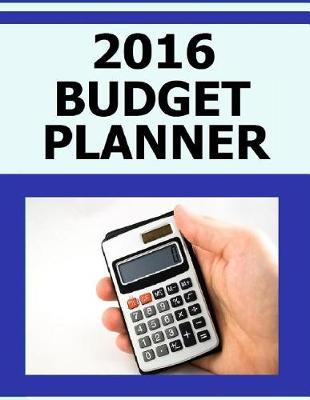 Book cover for 2016 Budget Planner