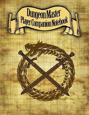 Book cover for Dungeon Master Player Companion Notebook