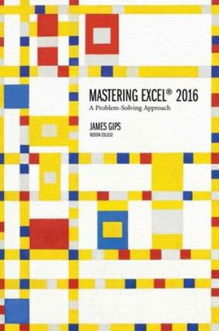 Cover of Mastering Excel 2016