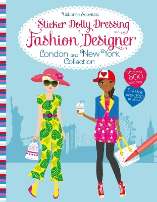 Book cover for Sticker Dolly Dressing Fashion Designer London and New York Collection