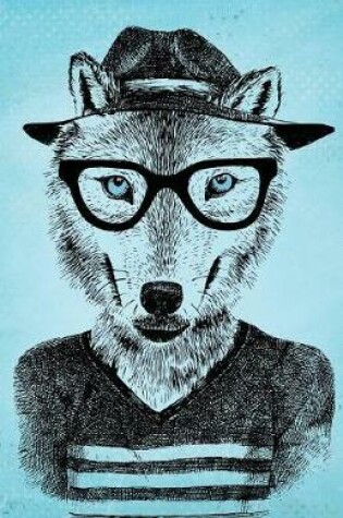 Cover of Bullet Journal Hipster Wolf