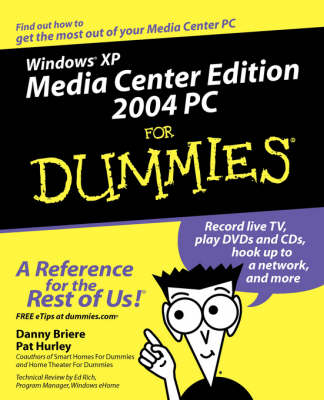 Book cover for Windows  XP Media Center Edition 2004 PC For Dummies