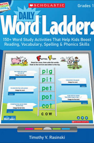 Cover of Interactive Whiteboard Activities: Daily Word Ladders Grades 1-2