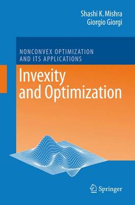 Cover of Invexity and Optimization