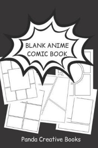 Cover of Blank Anime Comic Book