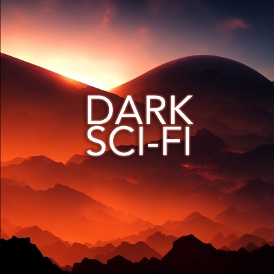Book cover for dark sci-fi