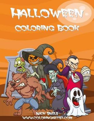 Cover of Halloween Coloring Book 2