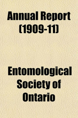 Cover of Annual Report (1909-11)