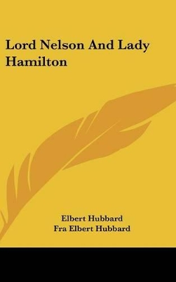 Book cover for Lord Nelson and Lady Hamilton