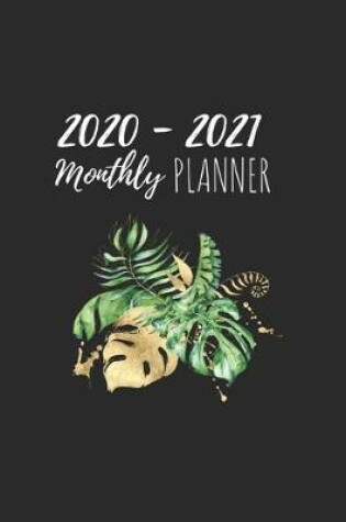 Cover of Monthly Planner 2020-2021