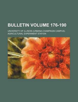 Book cover for Bulletin Volume 176-190