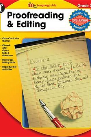 Cover of 100+ Series Proofreading & Editing, Grade 3