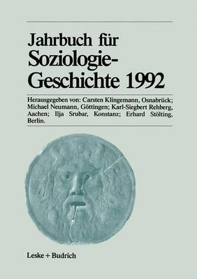 Book cover for Jahrbuch Fur Soziologiegeschichte 1992