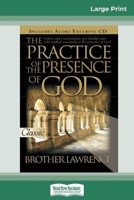 Book cover for The Practice of the Presence of God (16pt Large Print Edition)