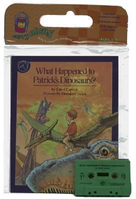 Book cover for What Happened to Patrick's Dinosaurs? Book & Cassette