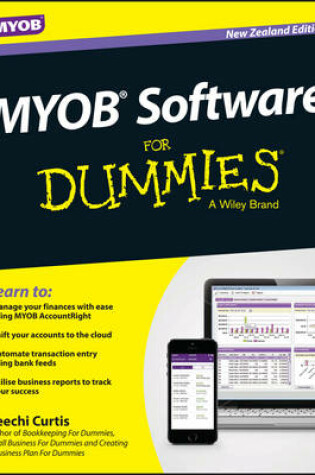 Cover of MYOB Software for Dummies New Zealand Edition