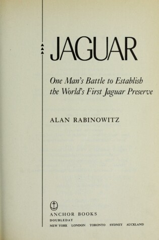 Cover of Jaguar