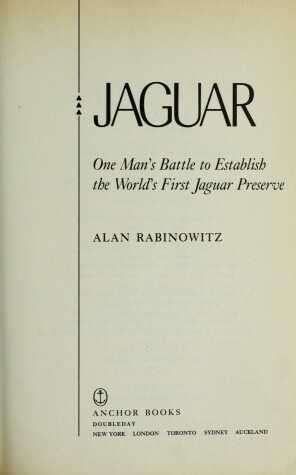 Cover of Jaguar