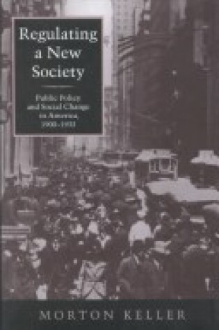 Cover of Regulating a New Society