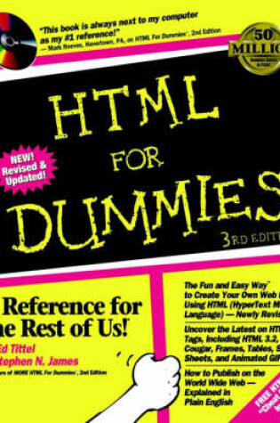 Cover of HTML 3 For Dummies