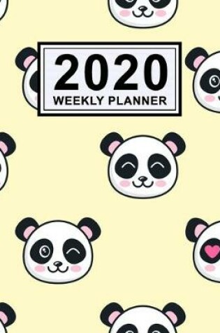 Cover of Panda Weekly Planner 2020