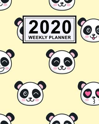 Book cover for Panda Weekly Planner 2020