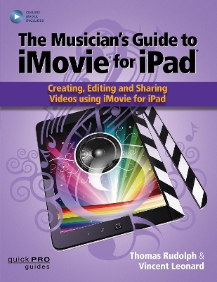 Book cover for The Musician’s Guide to iMovie for iPad
