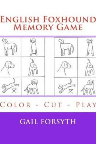 Cover of English Foxhound Memory Game