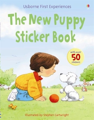 Book cover for New Puppy Sticker Book