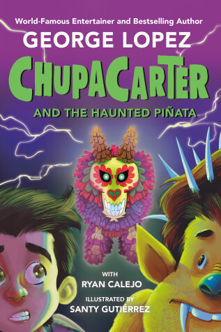 Book cover for ChupaCarter and the Haunted Piñata