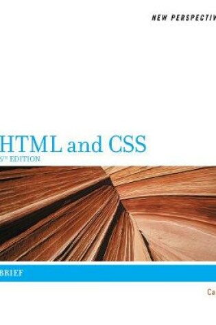 Cover of New Perspectives on HTML and CSS