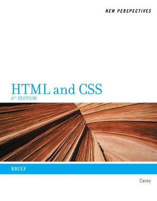 Book cover for New Perspectives on HTML and CSS