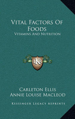 Book cover for Vital Factors of Foods