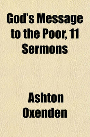 Cover of God's Message to the Poor, 11 Sermons