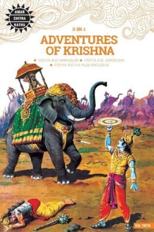Cover of Adventures of Krishna: WITH "Krishna and Jarasandha"