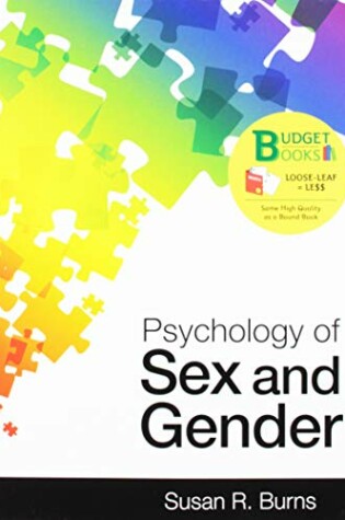 Cover of Loose-Leaf Version for Psychology of Sex and Gender